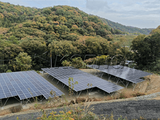 1069,2kW - Ground Solar-oplossing in Japan