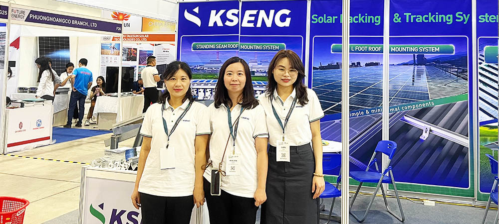 Kseng Solar op de Solar Show Vietnam 2023