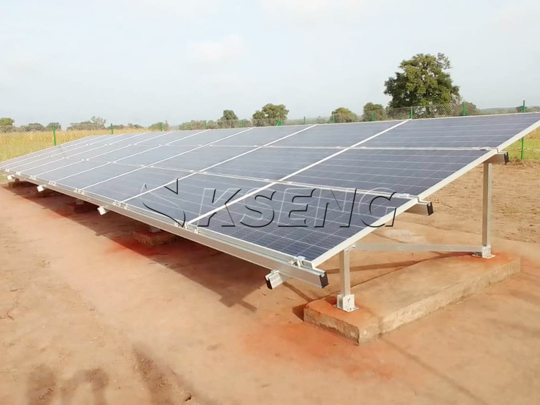 500 kW - Zonne-energieoplossing op aluminium grond in Gambia