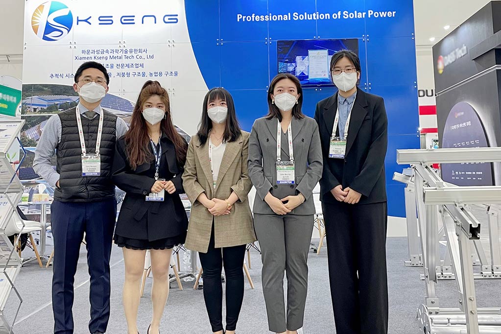 Kseng solar schitterde op Green Energy Expo 2022 in Daegu, Zuid-Korea
