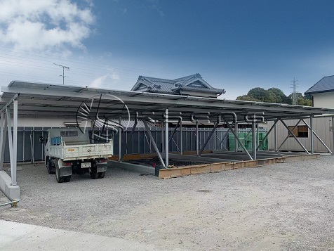 33.3KW- Solar Carport-project in Japan
