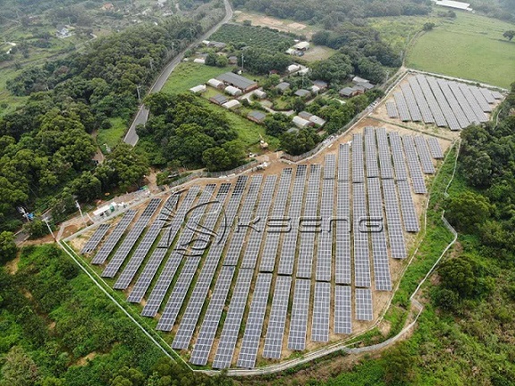 Taiwan Grondschroef Foundation Zonne-montagesysteem 1,6 MW
