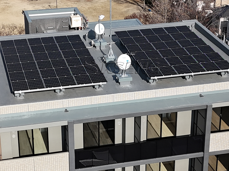 solar roof mounting system