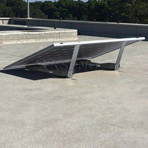 Latest Design Easy Installation Zn-Al-Mg Solar Ballast Roof Bracket
