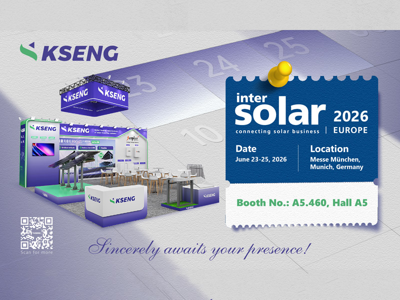 Expositiepreview | Ontmoet Kseng Solar op Intersolar Europe 2026