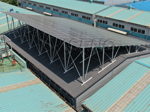 Project Showcase: High-Efficiency 71.83kW Solar Roof Bracket System Installed in Korea