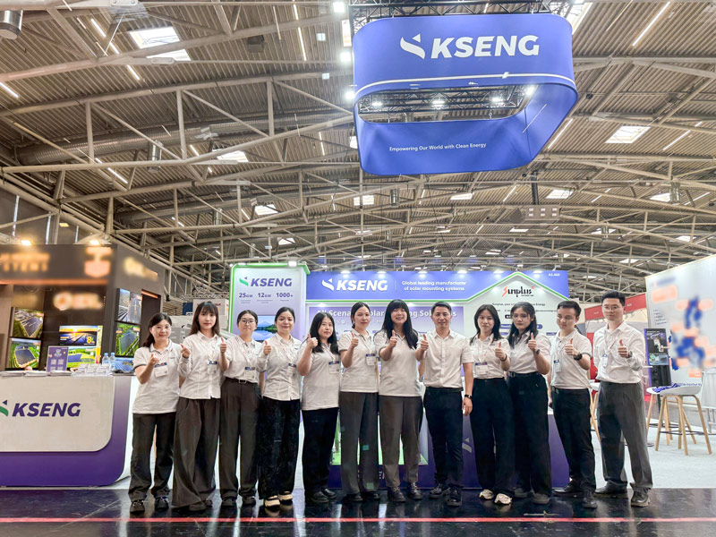 Intersolar Europa 2026 - Kseng Solar schittert helder met kant-en-klare voorraad zonnepaneel montagesystemen voor alle scenario's in Duitsland