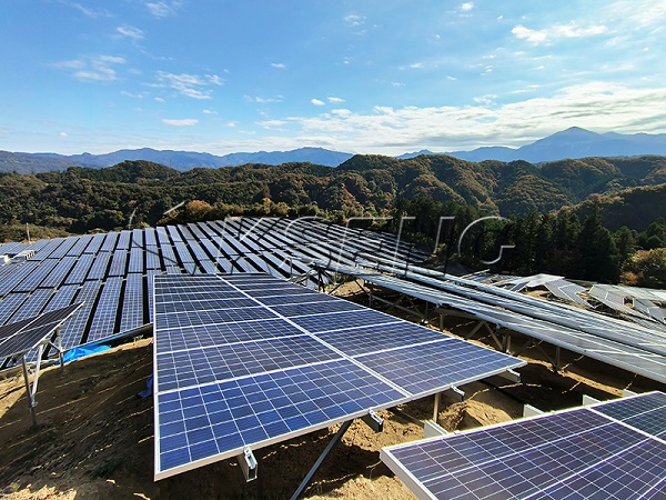 4MW - Ground Solar-oplossing in Japan