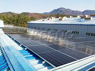 806.3kW - Solar-oplossing op het dak in Korea