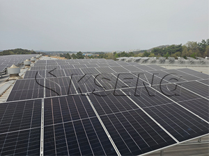 357KW-zonnedakmontagebeugelproject in Korea
