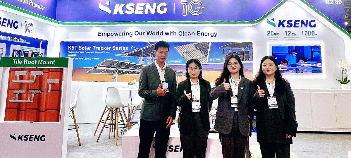 Kseng Solar op Intersolar South America 2025 in Brazilië
