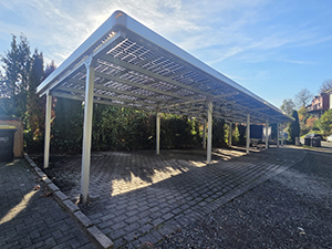 Kseng 40KW Solar Carport Project Successfully Completed in Germany