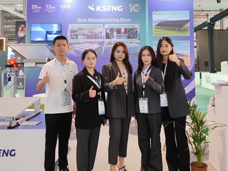 Solar & Storage Live KSA 2025 – Kseng Solar verwarmt het Midden-Oosten met zijn brede scala aan oplossingen voor zonne-energiemontage