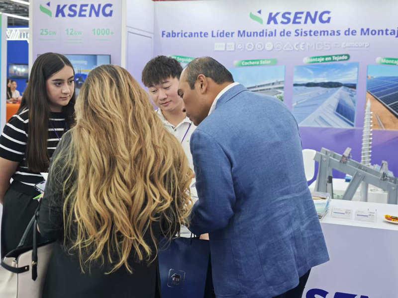 RE+ Mexico 2026 - Kseng Solar’s All-Scenario Solar Mounts Draw Strong Interest in the Mexican Market